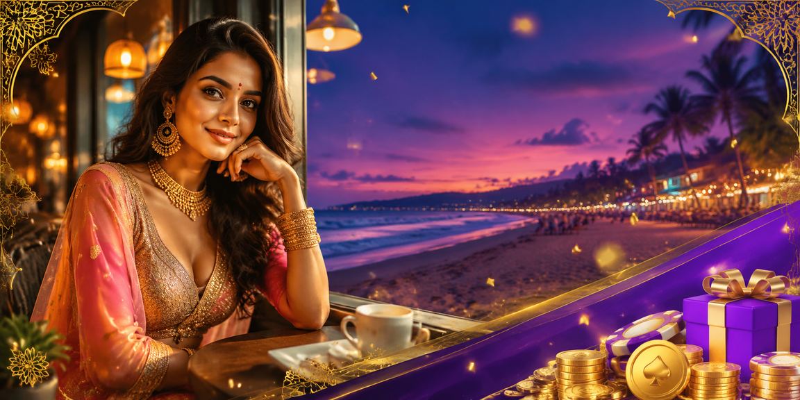Goa beach with mobile betting experience