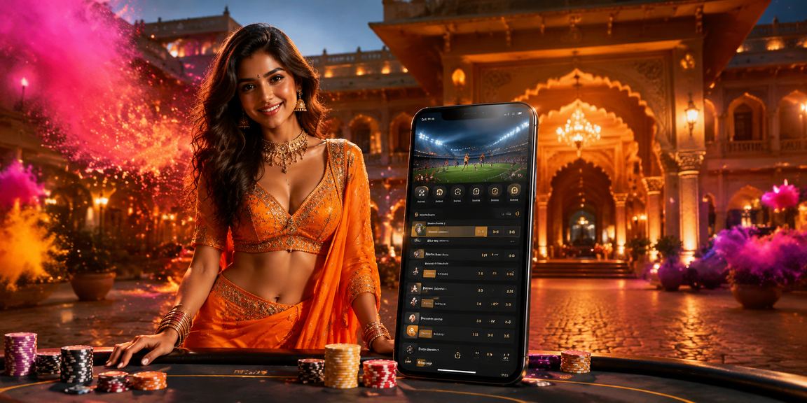 IPL cricket match live betting during Holi festival in India